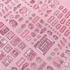 Sticker Frosted Sticker Diary Stickers Anime Stickers Pink Flash Point Sticker Decorative Sticker