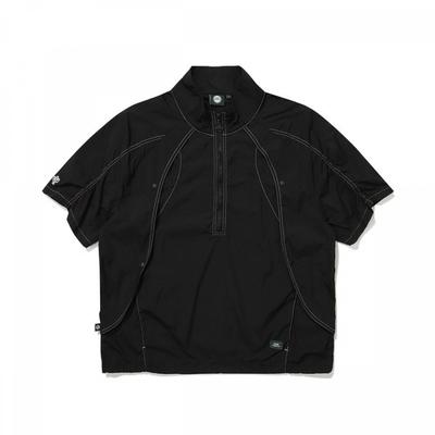 BBC EARTH Color Block Anorak  Black 