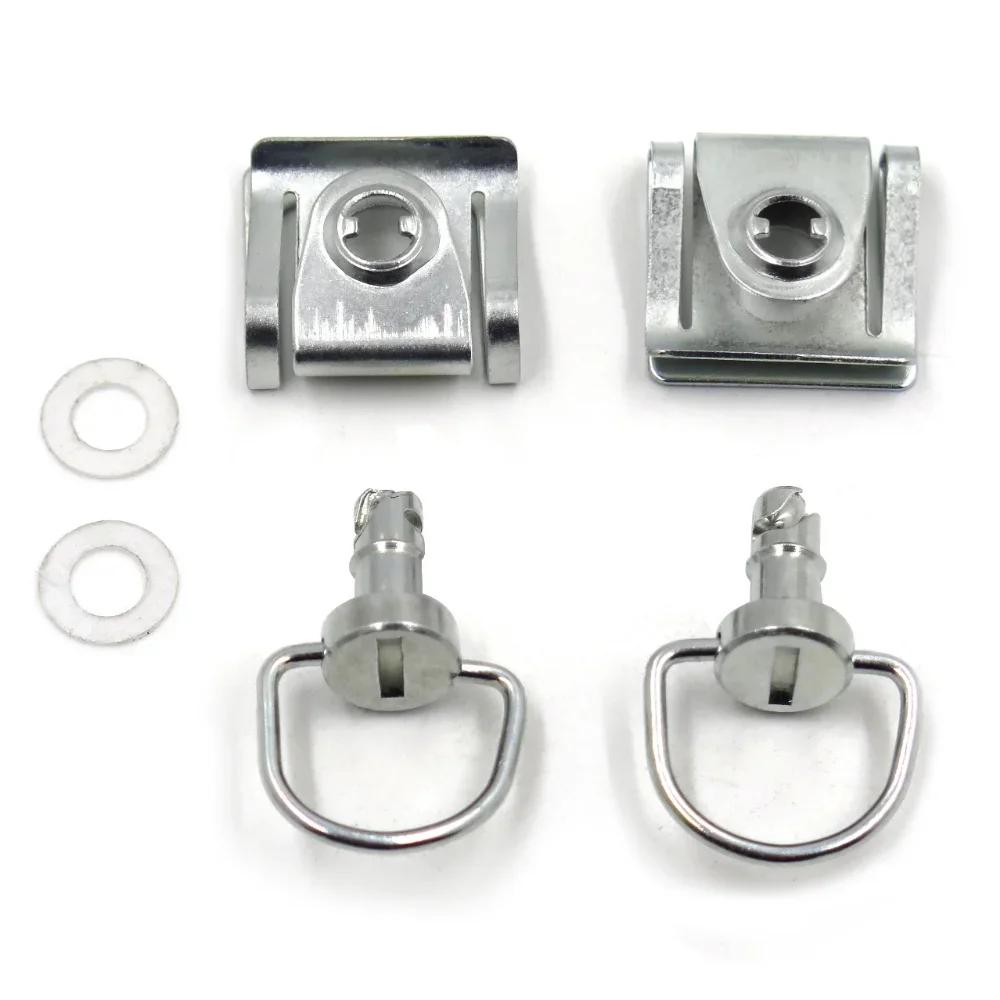 Motorcycle parts Black Quick Release Dzus Style Motorcycle 1/4 Turn Fairing Fastener 19mm Pins