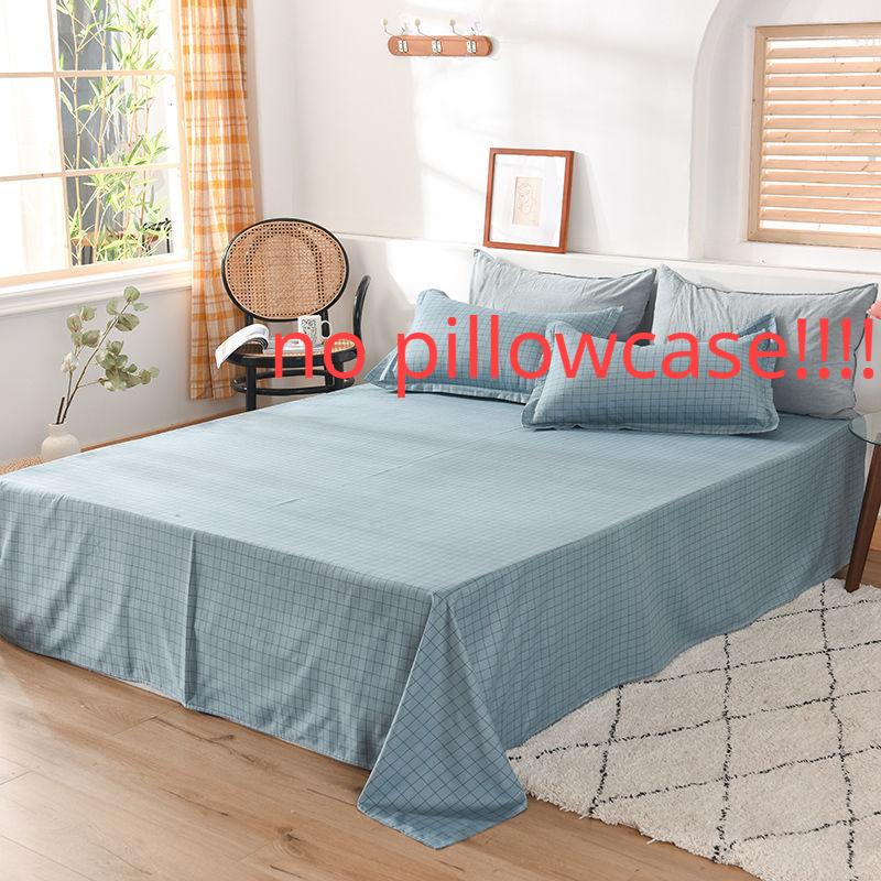 Double Single Bed Sheets Skin-friendly Room Ding Comfortable Dust-proof Covers Dorm Students Flat Sheet Four Seasons