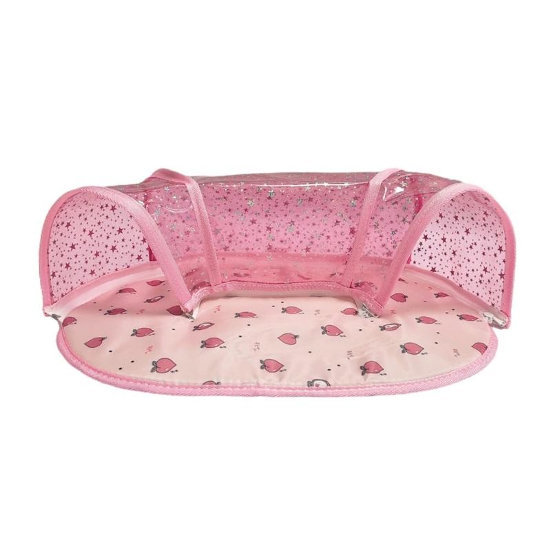 

Small Animal Tunnel Toy And Play Mat Breathable Nest Cooling Pad For Chinchilla Rabbit Hamster Chew Resistant Gift 1