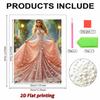 Disney Minnie Oil Painting Style Creative Pearl Painting Art 5D DIY Full Diamond Embroidery Mosaic Cross Stitch Kit Home Room Decoration