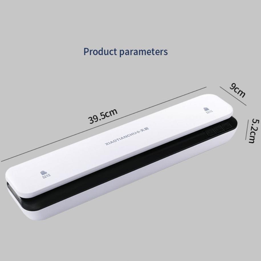 Automatická elektrická zástrčka EU Vacuum Sealer pro domácnost Vacuum Sealer uzavírací přenosný balicí stroj Univerzální pro mokré suché potraviny