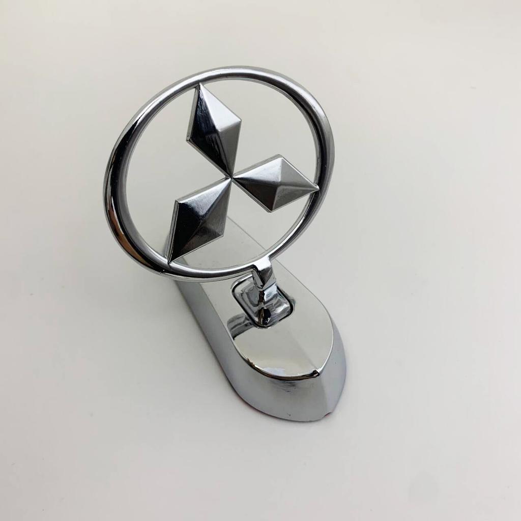 Для Mitsubishi L200 Pajero RALLIART ASX Lancer Outlander Mirage Eclipse Автомобільний Металевий Хромований Емблема Декорація Значка на Капот