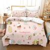 Anime Sumikko Gurashi Cartoon Bettwäsche Set Bettbezug Bettset Steppdecke Kissenbezug Bettdecke King Queen Größe Jungen Erwachsene