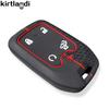 Silicone Car Key Cover Holder Case For CHEVROLET Silverado Suburban For GMC Sierra 1500 2500HD 3500HD Terrain Acadia Keychain