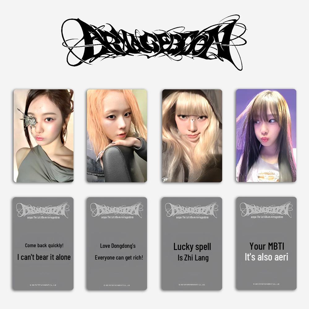 Aespa's 1st Full Album Armageddon Pop-up: Yujin Special Random Card POB
