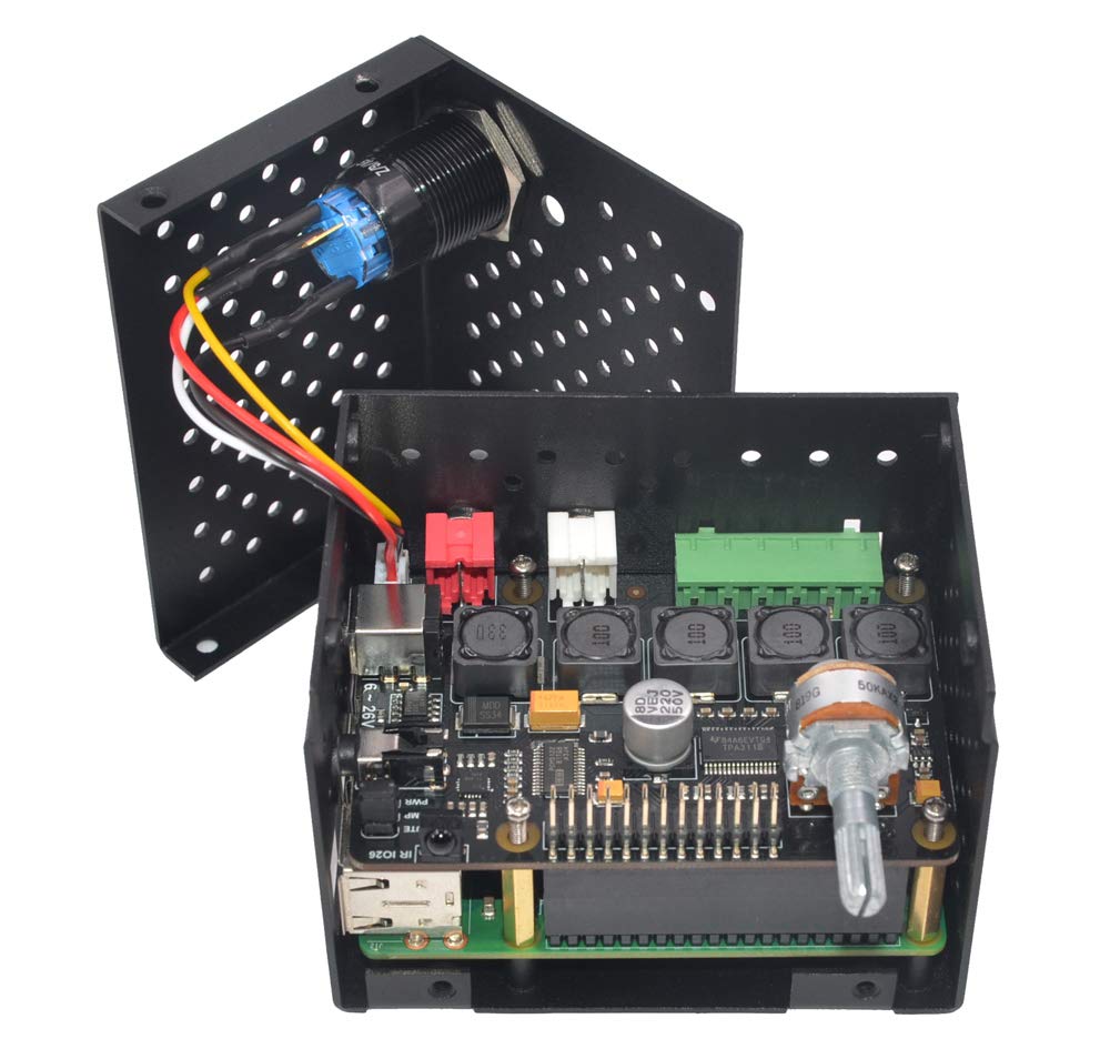 WINGONEER X400 V3.0 Audio Expansion Board Sound Card with Class D | Jtogo.jp Music Player for Raspberry Pi 3 Model B+, 3 Model A+, 3B, 2B, B+