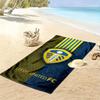 Leeds United Druck Strandtuch, Großes Weiches Schnelltrocknendes Handtuch für Strand Camping Schwimmen