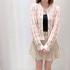 M Brand Early Autumn Diamond Pattern Knit Cardigan - Sweet Temperament Long Sleeve Design