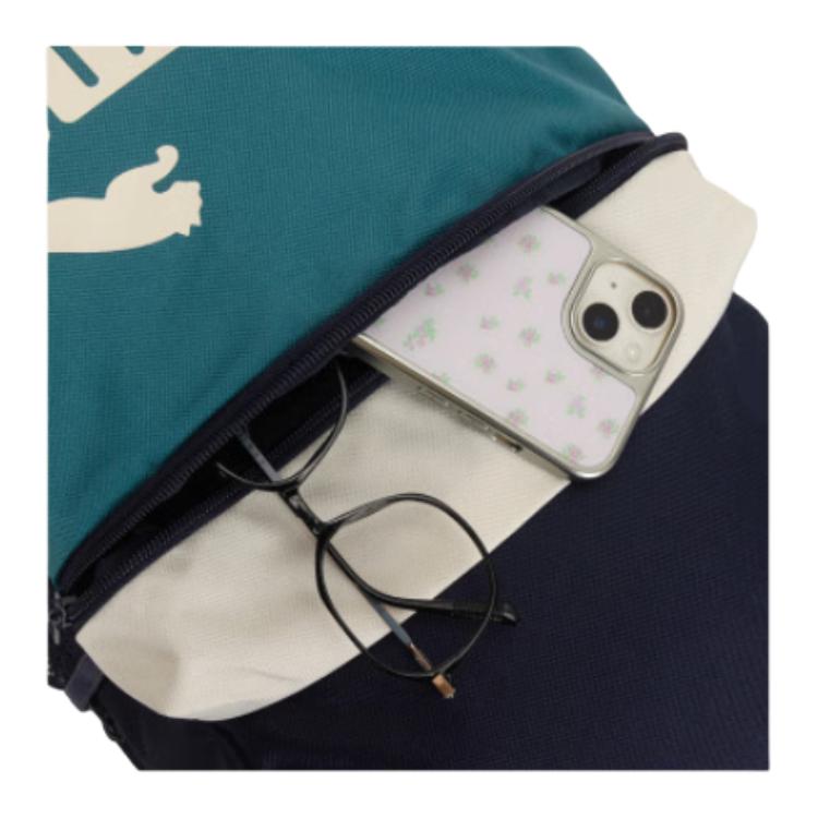 PUMA Polyester Backpack Medium Unisex Marine Blue