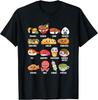 Funny Japanese Asian Food Fan Kawaii Ramen Sushi Japan Cotton Tee - MADE IN USA