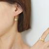 [silver925] Waterdrop Earrings (gold)