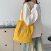 2025 Versatile Corduroy Tote - Korean Harajuku Style Autumn/Winter Shoulder Bag