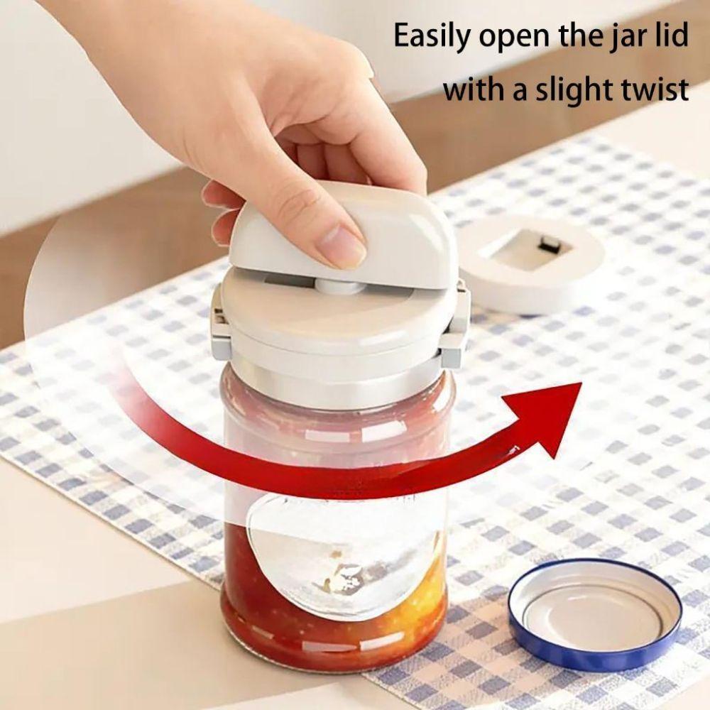 Adjustable Jar Opener Magnetic Base Can Opener New Lid Remover Kitchen