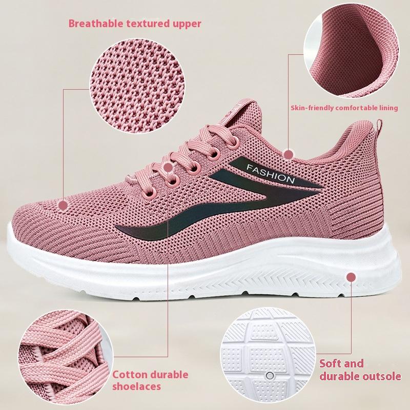 Summer Women's Soft Sole Casual Wear-resistant Comfortable Sports Shoes