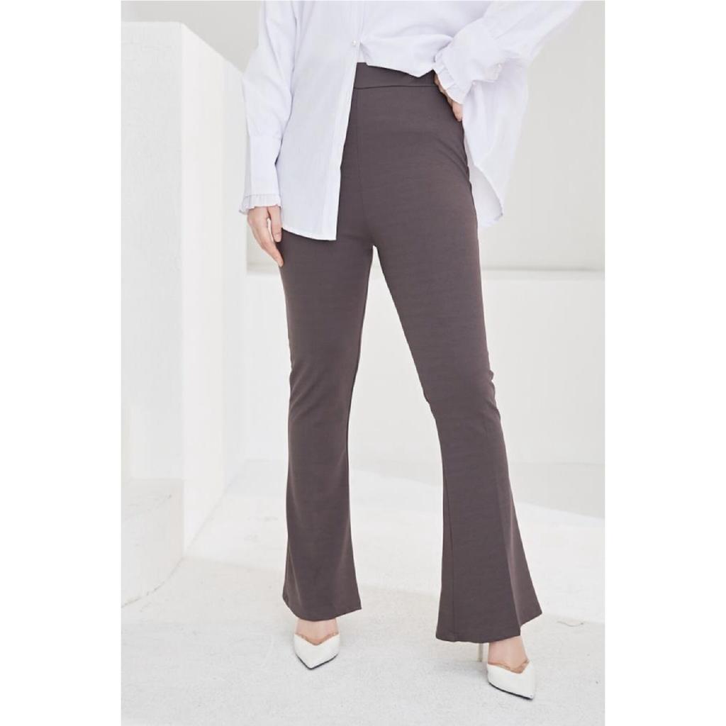 206 Spanish Leg Fabric Trousers