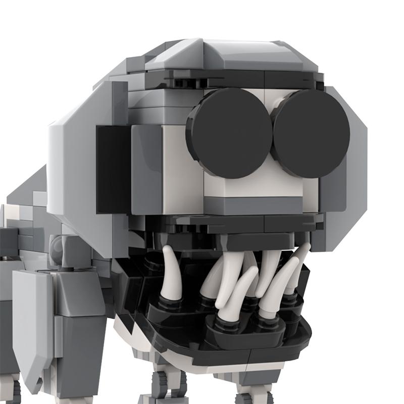 Monster Combo Model MOC Complete Assembly Building Blocks DIY Creative Toy Halloween and Christmas Gift