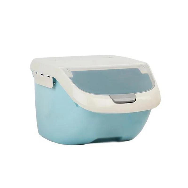 

WBBOOMING Plastic 6/10/15Kg Rice Grain Storage Box Sealed Moisture-proof Large Pet Food Storage Container Mildew Anti-Oxidation