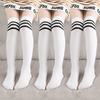 Children'S Stockings Velvet Girls' Stockings Knee Socks Summer Thin Children'S Long Socks Big Children'S Football Socks