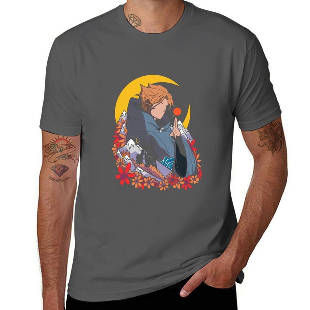 Castlevania Sypha Tshirt Basic All Season Solid Tshirt