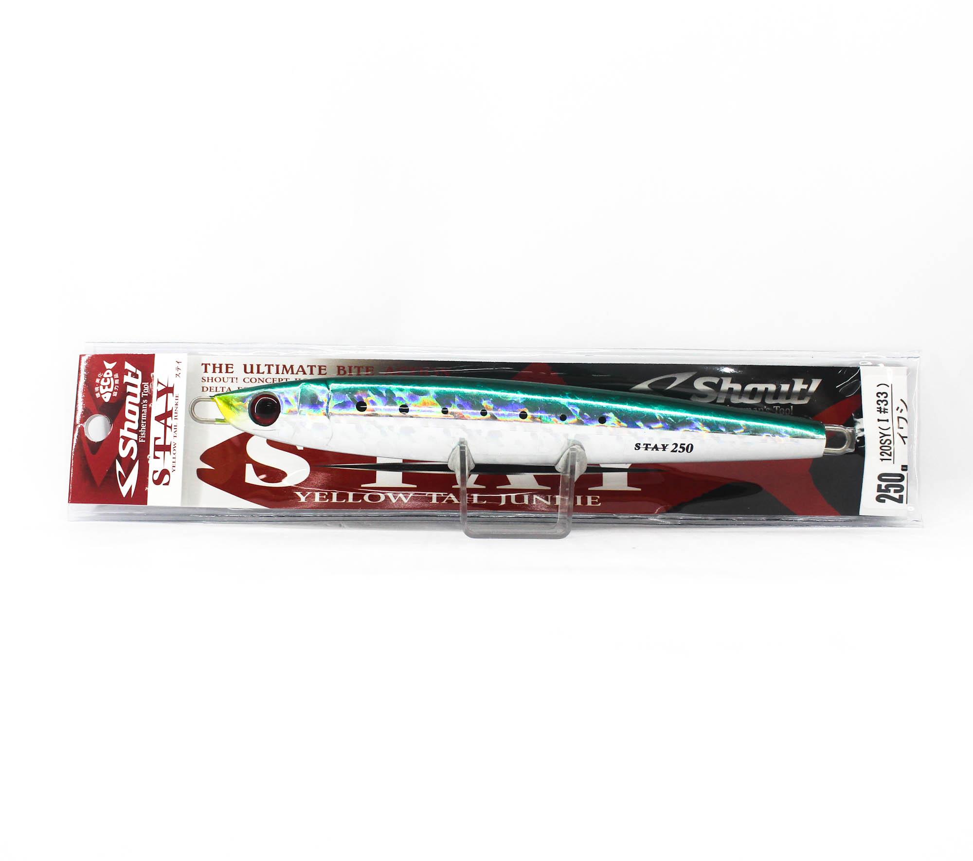 

Shout 120-SY Metal Jig Stay 250 grams 33 (6049)