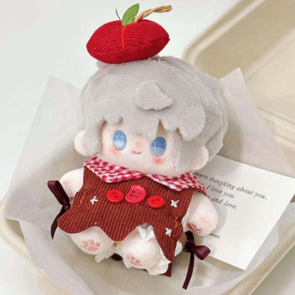 Fruit Cake Doll Clothes 10cm Doll Replacement Outfit Creative Doll Headwear Dress Pant  10cm Doll