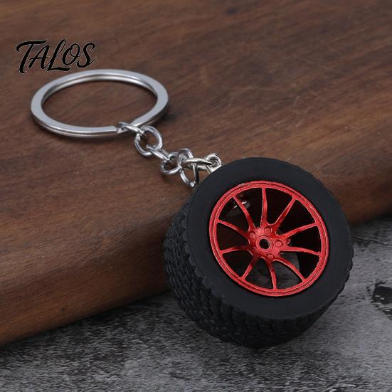 Auto Rad Schlüsselanhänger Auto für Rucksäcke, Schlüsselanhänger Halter, Metall Handtaschen Anhänger Dekoration Zubehör, Geschenk Enthusiasten
