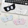 Acrylic Photocard Holder,Lovely Credit Card Sleeve Pendant Keychain Badge Holder for Student Card Id Cards Bank Card