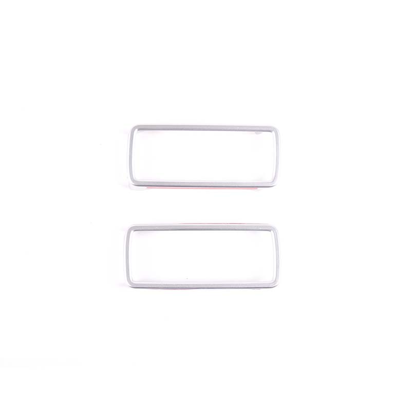 

ABS Glossy Black For Land Rover Defender 90 110 130 2020 2026 2026 2026 2026 Car Trailer Hook Hole Frame Cover Decoration Trim срібний