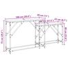 Console Table 2 pcs Artisan Oak 100 x 28 x 75 cm