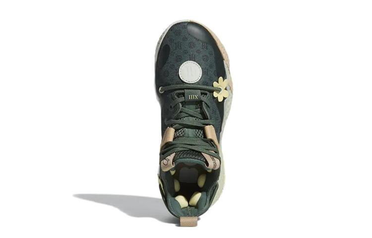 adidas Harden Vol.6 Slip Resistant, Abrasion Resistant, Breathable Low Top Performance Basketball Shoes Green Unisex GV7058