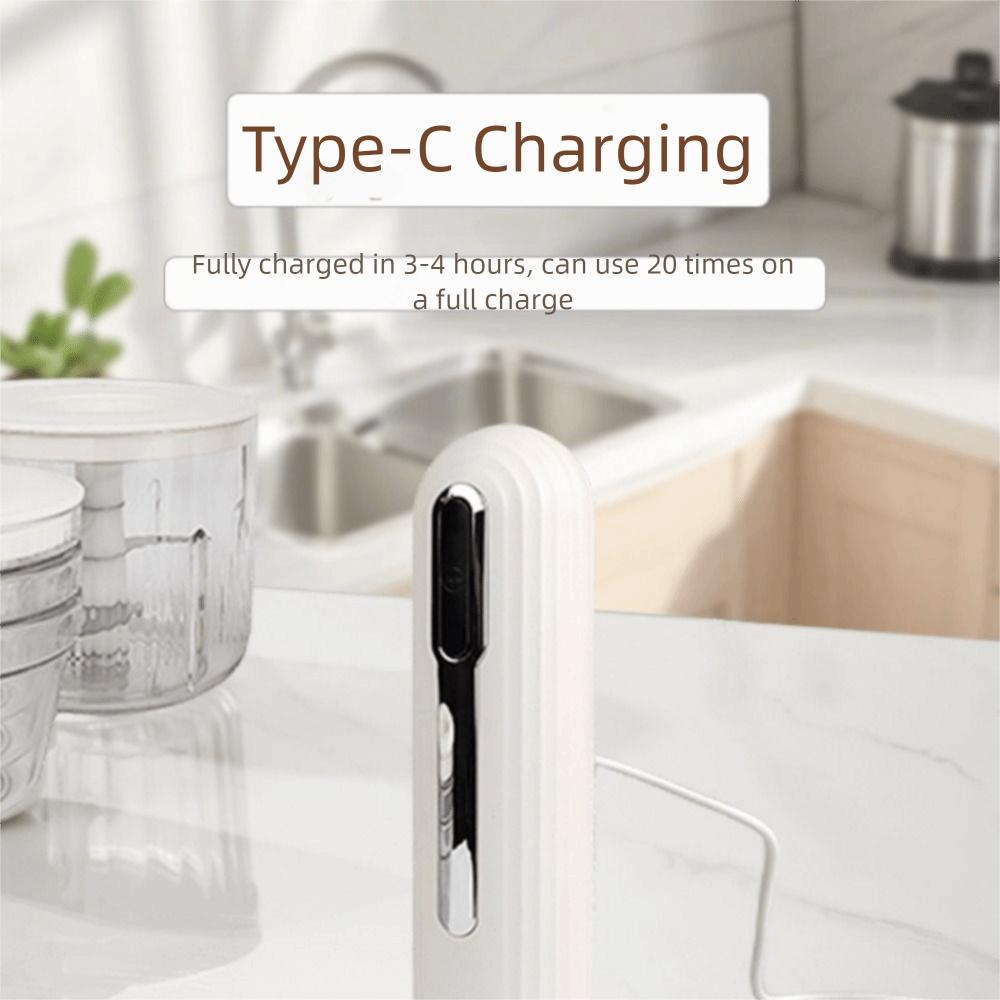 USB Rechargeable Electric Meat Grinder Powerful Motor Baby Food Processor  Salad Making