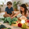 Realistisches Eidechsen-Stofftier, Geschenk für Kinder, Heimdekoration, Kuscheltier