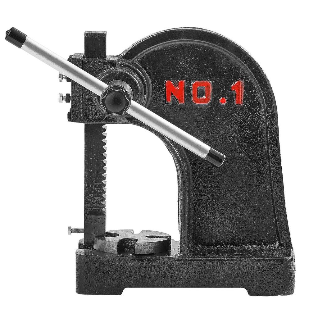 Bohrständerpresse, 1 Tonne Manuelle Bohrständerpresse, 5,9" Maximale Höhe, Gusseisen Robuste Manuelle Tischbohrständerpresse, Präzisions-Handpresse zum Stanzen,