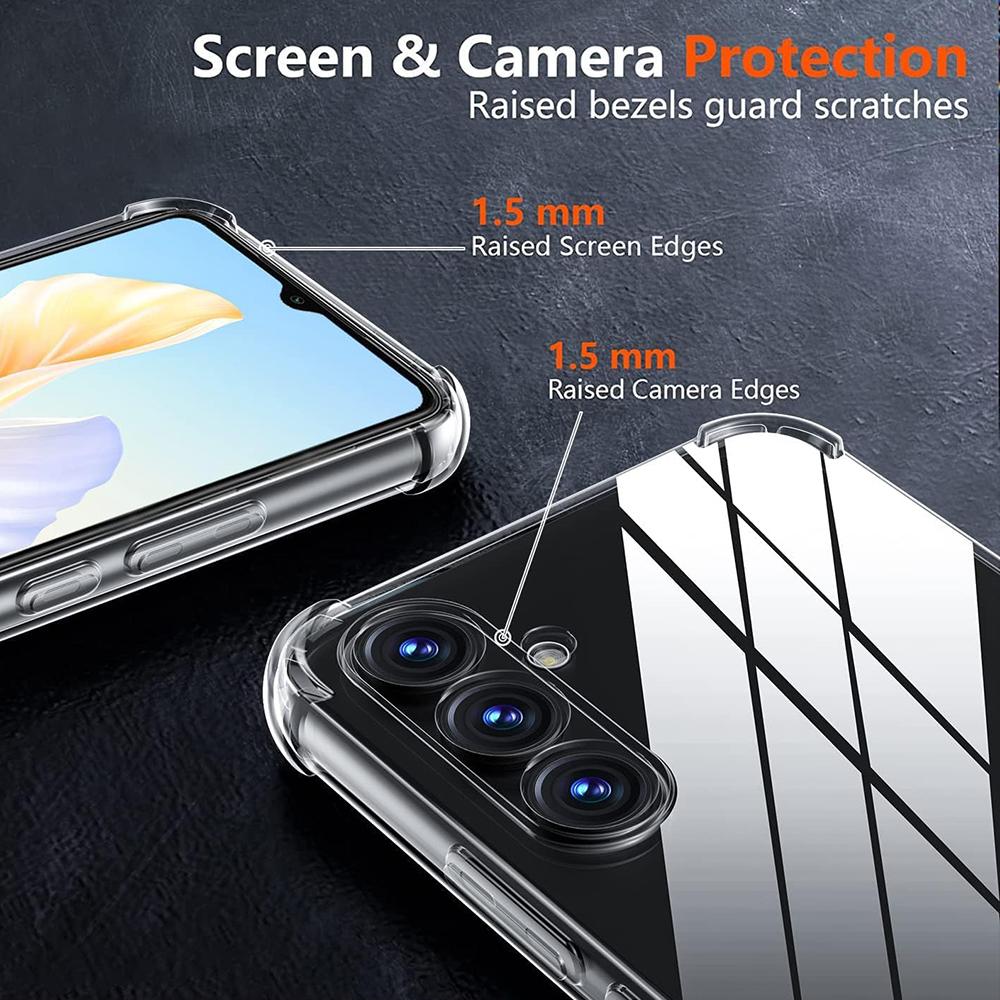 Transparent Silicone Soft Shockproof Case For Samsung Galaxy A32 A33 A34 A35 A36 A51 A52 A53 A54 A55 A56 A71 A72 A73 A81 Cover