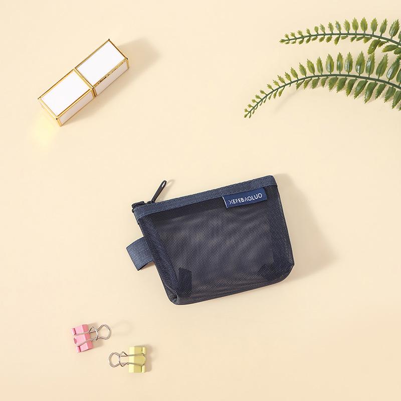 

Прозрачный сетчатый пенал - Большая вместимость для студентов и использования на экзаменах