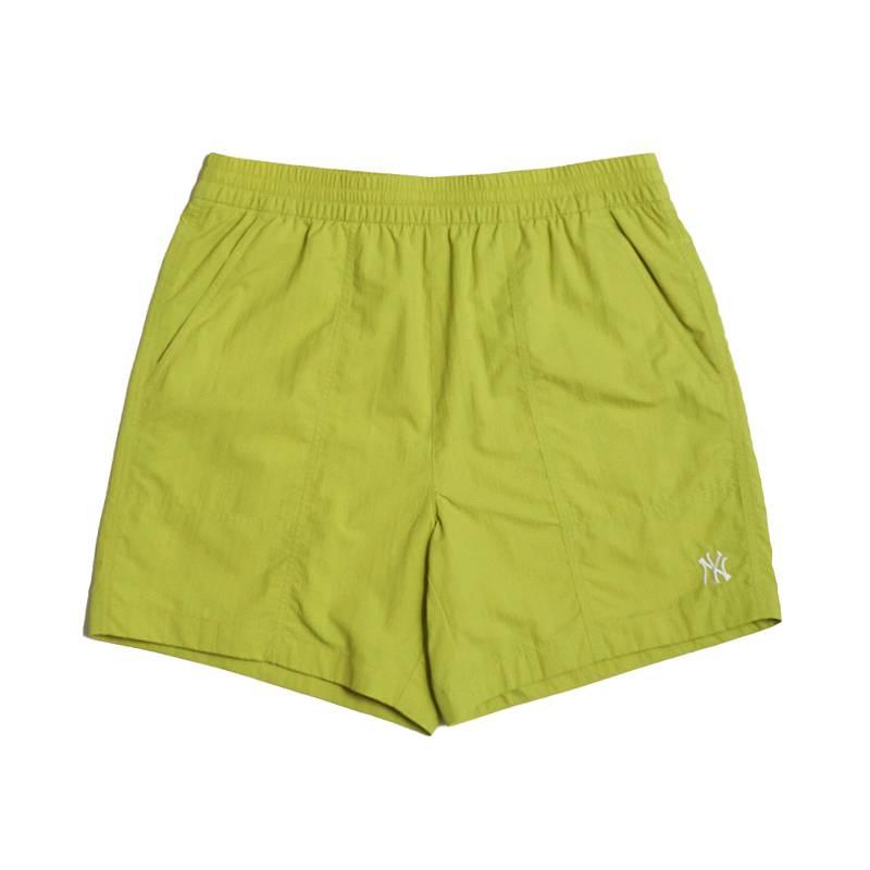 MLB New York Yankees SS26 Einfarbige elastische Taille Bequeme mittelhohe Freizeithose Unisex-Shorts 3ASMB1663-50OLL S