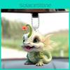 Creative 2d Acrylic Cute Dragon Hanging Pendant Ideal For Car And Backpack Use