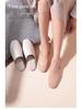 Men's and Women's Lambskin Indoor Slippers - Breathable Leather for Home
