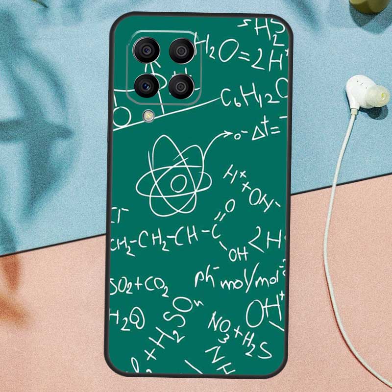 Biology and Chemistry Case For Samsung Galaxy M33 M53 M13 M12 M32 M52 M06 M16 M36 M56 M15 M55 M31 M14 M35 M34 M54