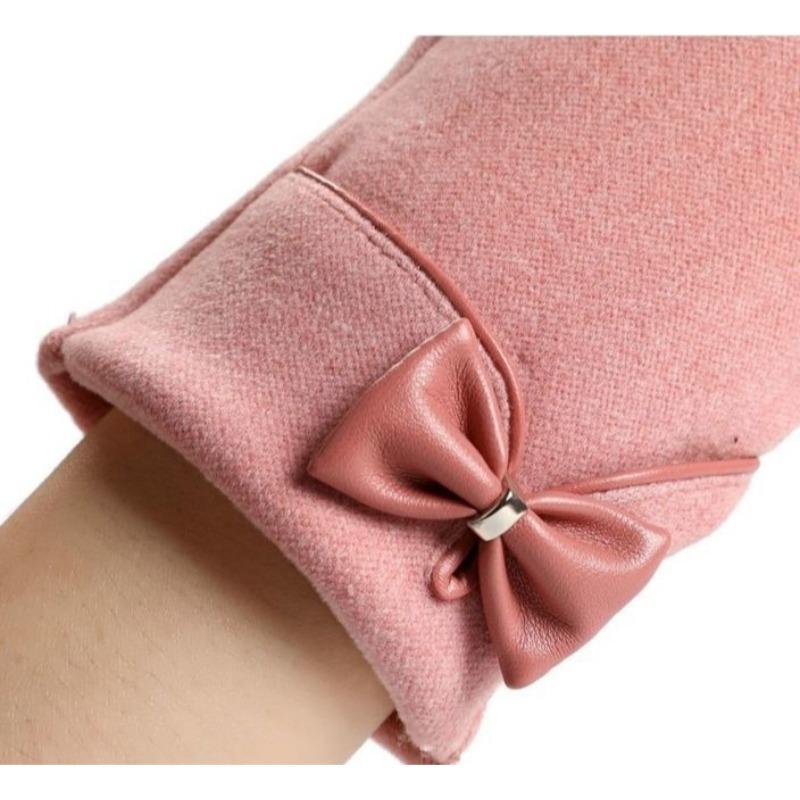 Guanti da Donna Inverno Caldi Antivento Antifreddo Peluche di Coniglio Esterno Equitazione Articoli per la Casa Accessori di Abbigliamento Guanti Femminili