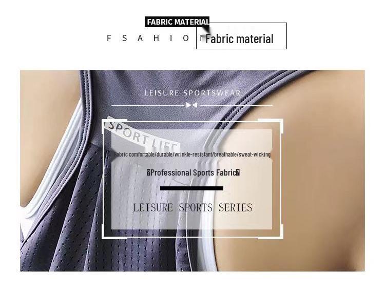 Damen Schnelltrocknendes I-förmiges Weste: Ärmelloses Mesh-T-Shirt für Laufen & Fitness