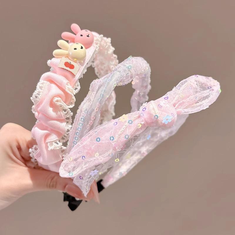 3 Pcs/Set Sweet Fashion Colors Flower Hairbands Headwears Children Cute Hair Hoop Headbands Kids Hair Accessories