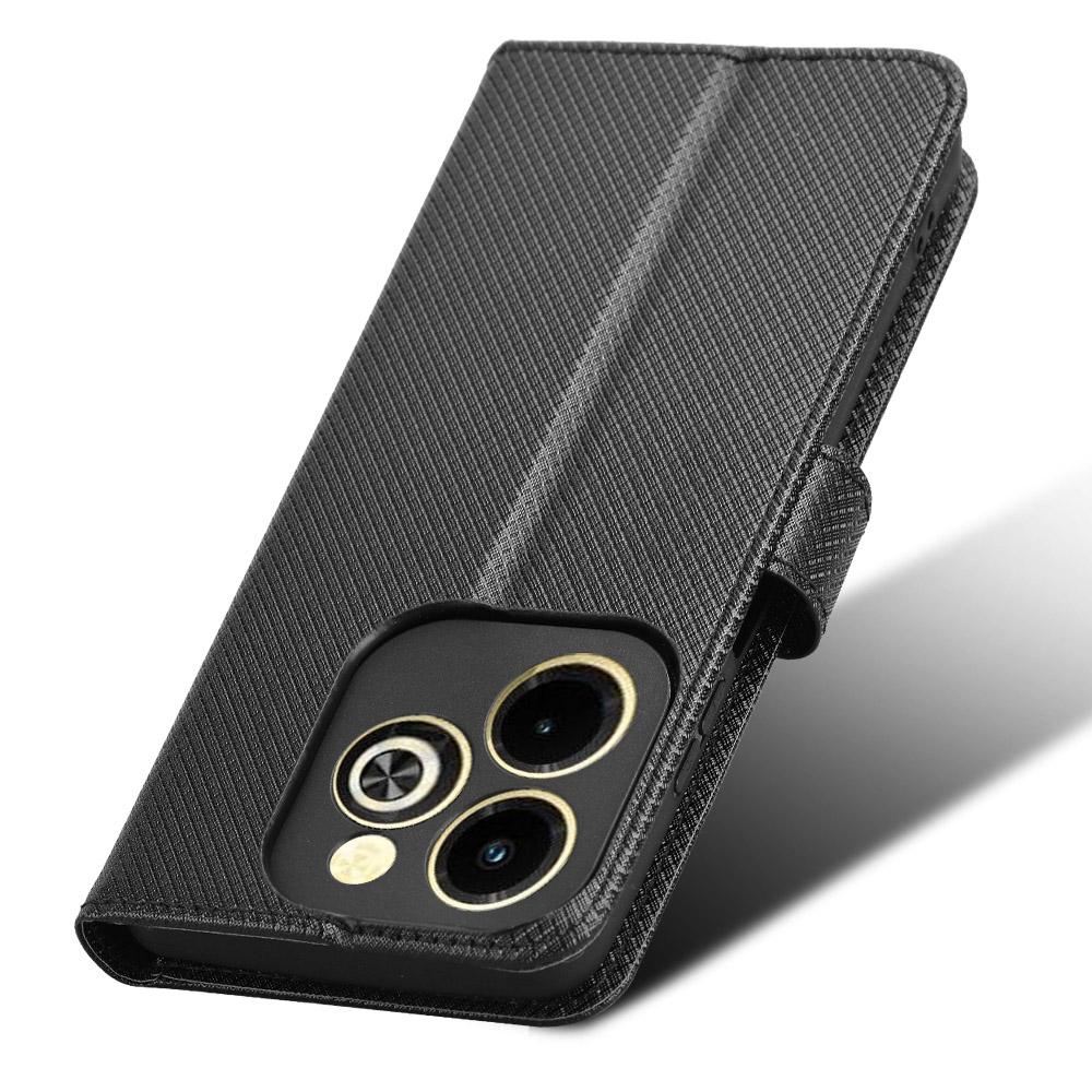 For Infinix Hot 40i X6528B Phone Case Diamond Texture Wallet Leather Cover