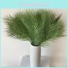 Palm Plastic Artificial Leaves Three Pronged Greenery Wedding Props Photography