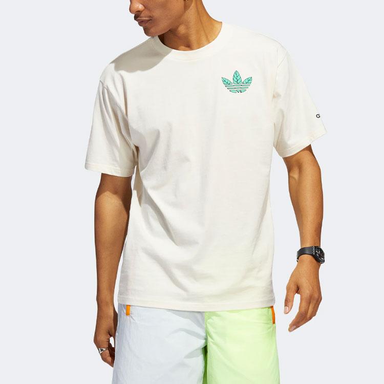 adidas Trefoil Leaves Tee Non Dyed/Multicolor Unisex Streetwear HC2140