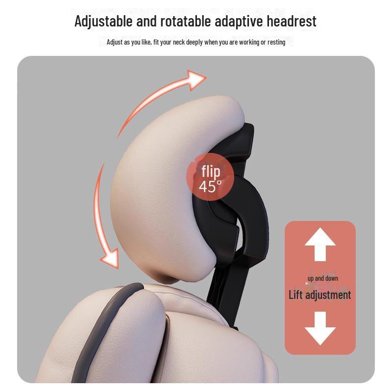 Ergonomic Gaming and Office Chair with Lumbar Support, Swivel Base, and Comfortable Backrest for Home or Dormitory Use.