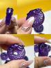 Natural Amethyst Dragon Buckle Pendant Charm for DIY Jewelry and Handmade Bracelets - Purple Crystal Dragon Pendant