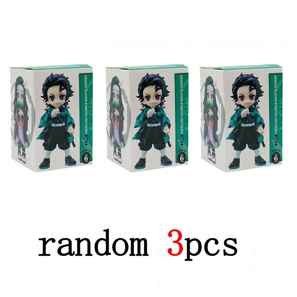 Demon Slayer Anime Figure angel Blind Box Kamado Nezuko Kochou Shinobu Figure Kimetsu No Yaiba Tsuyuri Kanawo Model Doll Toys